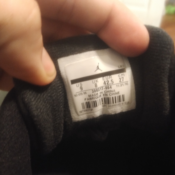 COPY - Nike Air Jordan 12 XII Retro Low Playoffs Black Re - Picture 10 of 11